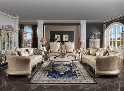 Sofa set Coffee table Side table Living landscape Sofa Upholstery 5 pieces. Set new