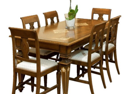 Designer Dining table Furniture in Dining room Classic Tables Design Wood
