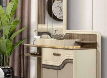 Designer Dressing table with Mirror in the Bedroom Schick Furniture Chest of drawers
