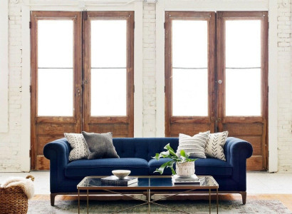 Chesterfield Sofa Couch Upholstery Leather Fabric Couches Upholstery Suite 4 Seaters