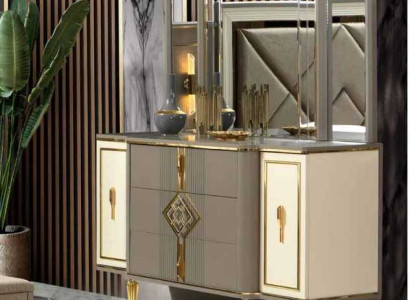 luxurious Furniture in the Bedroom Elegant Dressing table with Mirror new