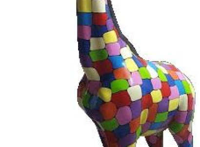 Designer Figures Modern Decorations Garden Giraffe Statue Sculpture Sculptures
