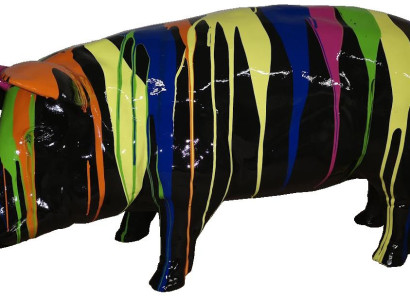 Decoration Pig Abstract Figure Statue Figures Decoration Garden Modern Sculptures
