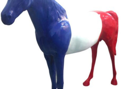 Horse Statue France Decoration Statues Deco Sculptures Abstract Art xxl