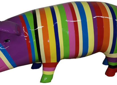 Sculptures Abstract Pig Design Home Decoration Statues Figures Figure Decoration