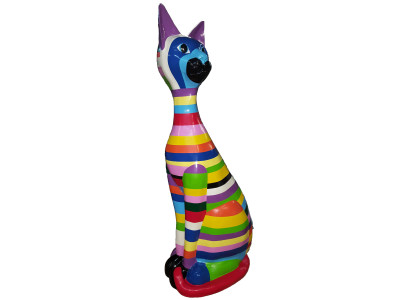 Statues Sculpture Decorative Statue Colorful Decorative Statue Sculpture Abstract Design Figure