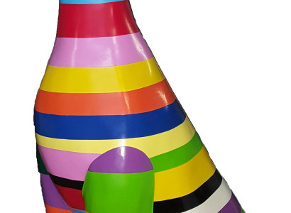 Statues Sculpture Decorative Statue Colorful Decorative Statue Sculpture Abstract Design Figure