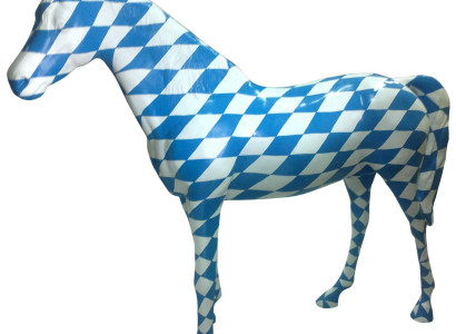 Horse Bavaria Coat of Arms Decoration Figures Abstract Statues Sculpture Horse 190x225