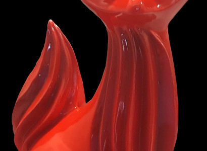 Modern Decoration Abstract Figure Figures Abstract Statues Sculpture Fox 60cm