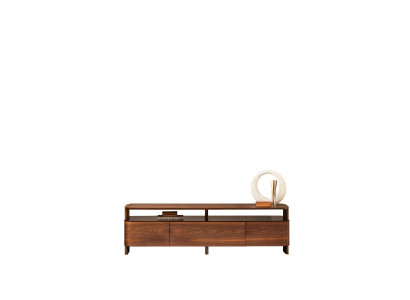 Sideboard TV stand TV cabinet lowboard brown table living room design wood