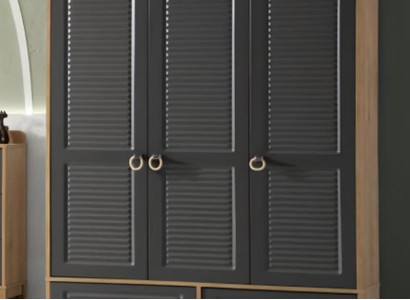Wardrobe Gray Wood Wardrobe Design Childrens room Clothes cupboards удаление