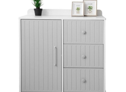 Modern children's room Chest of drawers in gray with lots of storage space Luxurious novelty удаление