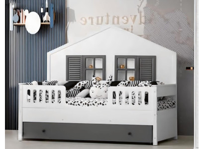 Chic bright children's bed: stylish furnishings for your children's room