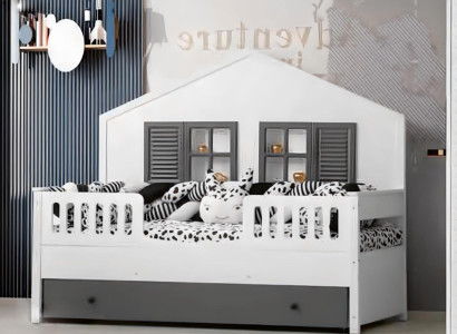 Chic bright children's bed: stylish furnishings for your children's room