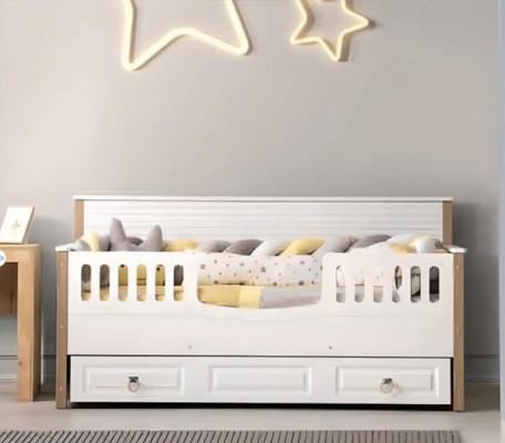PerfectChildren's Bed Children's Furniture White Suite Modern Children new