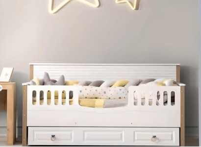PerfectChildren's Bed Children's Furniture White Suite Modern Children new