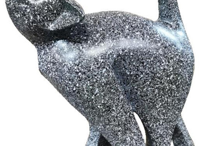 Design figure monkey decorative statue sculpture abstract designer loft silver sculptures