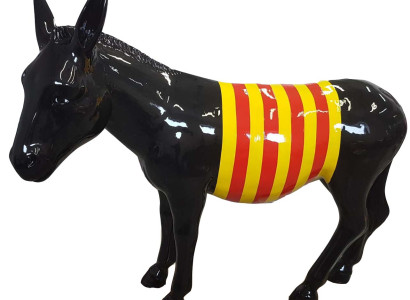 Modern Abstract Design Donkey Sculpture Plastic Garden Decoration Sculpture new