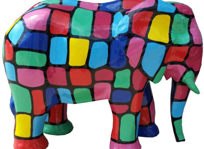 Designer Abstract Figure Modern Figures Decoration Elephant Decorative Garden Sculpture