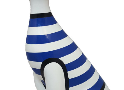 Designer Decorative Statues Modern Painted Figures Abstract Statues Cat new