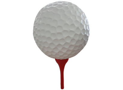 Decorative design figures modern decorations garden figures golf ball sculpture