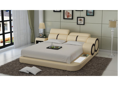 Upholstery Design Luxury Bed Beds Leather Bedroom 140/160/180 LB8816