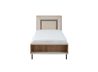 Bed frame Childrens bed 120 cm Bed Childrens room Bed frame e Brown Wood