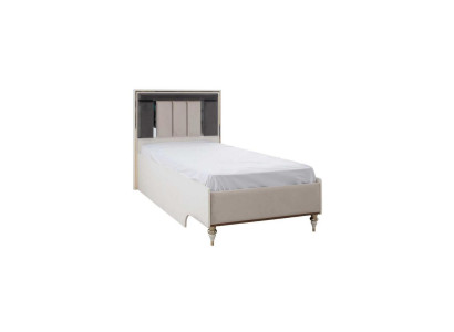 Luxury Childrens bed Bed Frame Bed Childrens room Bed frame e Beige Fabric