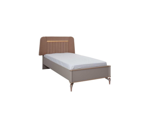 Youth bed children's furniture children's bed complete e beige wood set 5 pieces modern