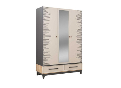 Modern Wardrobe Children's Wardrobe Wooden Wardrobe Wood Beige