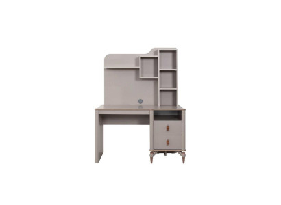 Desk Office desk Computer desk Beige Office furniture Wood Table Shelves