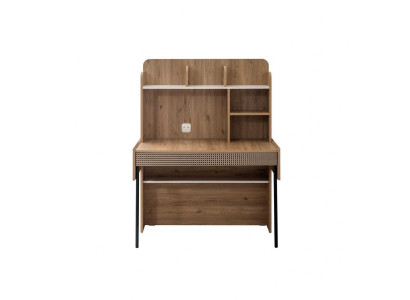 Desk Office desk Computer desk Brown Office furniture Wood Table Shelves