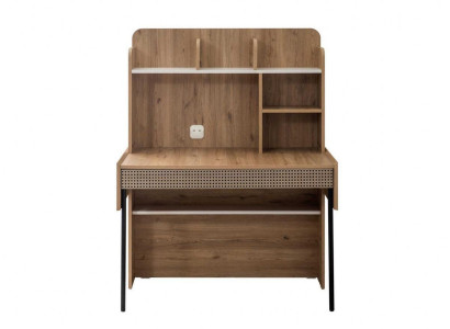 Desk Office desk Computer desk Brown Office furniture Wood Table Shelves