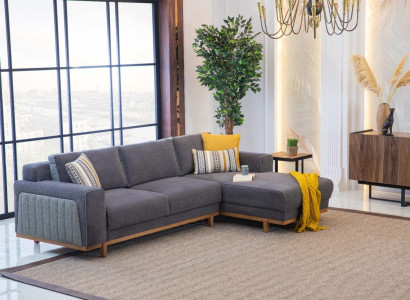 Luxury corner sofa L-shape for living room modern design new and high quality furniture