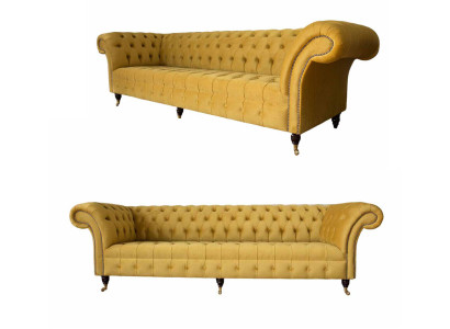 Luxury Beige Sofa set 3+3 Seater Modern Couch Living room Style Furniture