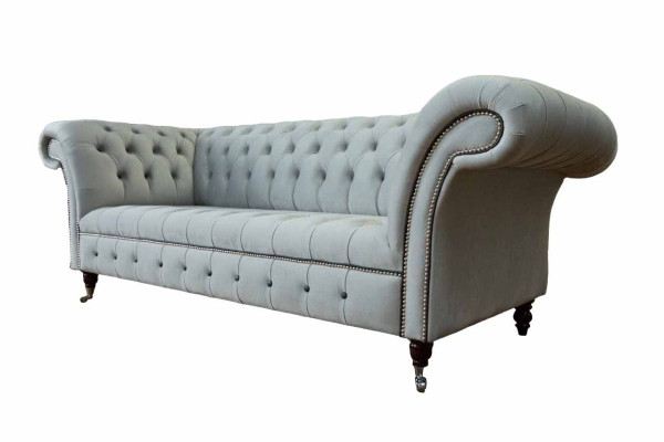 Design 2 Seater Sofas Lounge Sofa Textile Upholstery Fabric Luxury Couches