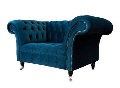 Luxury Armchair Design Relax Club Lounge Single Seater Upholstery Fabric new