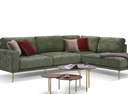 Design Fabric L-shape Couch Living landscape Corner sofa Suite Modern Sofa Upholstery