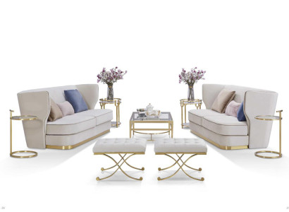 Sofa 2 Seater Luxury Designer Couch new Sofa Luxury Upholstered Sofas Two-seater new