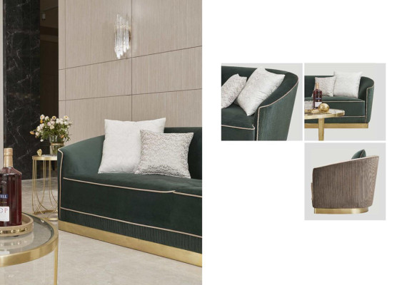 Designer Sofa Sofa set 3+1+1 Seater Couch Upholstery Suite new