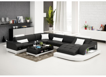 Sofa Living landscape U-shape Corner sofa Couch Suite Upholstery Big xxl Sofas Couches