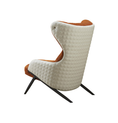 Armchair Design Couch Sofa Seater Luxury Beige new Relax Leather Lounge Club Upholstery