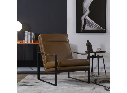 Armchair Design Couch Sofa Relax Leather Lounge Luxury TV Club Upholstery Seater