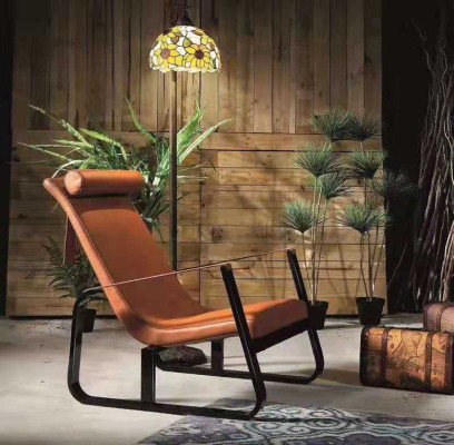 Club Upholstery Luxury Ears Seat Relax Armchair Design Couch Sofa Seater Leather Lounge