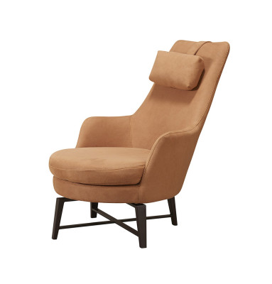 Club Upholstery Luxury Ears Seat Relax Armchair Design Couch Sofa Seater Leather Lounge