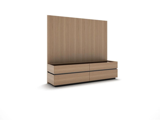 Living room Wooden furniture Wall unit TV lowboard Complete Modern Furnishings