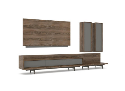 Living room furniture TV Lowboard Complete Wall Cabinet TV Frame Designer Furnishings