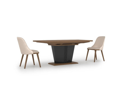 Dining room set 5-piece dining set modern dining table design 4x chairs furniture