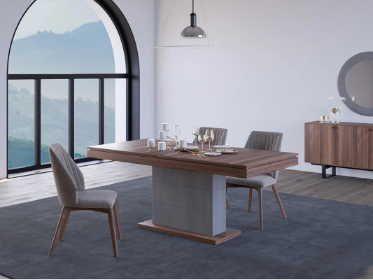 Complete Dining room Dining table 4x Chairs Modern Furniture Design new Furnishings