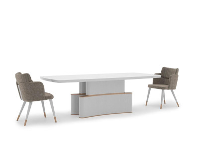 Dining room Design Dining table Modern Furniture White Table new Luxury Tables 240x110